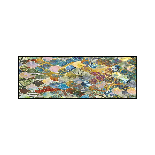 Digital printing non-slip sweat-absorbent yoga towel widened fitness blanket high temperature yoga towel outdoor sports towel wholesale
