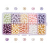 Glossy round beads from pearl, 4mm, 6mm, 8mm, Amazon