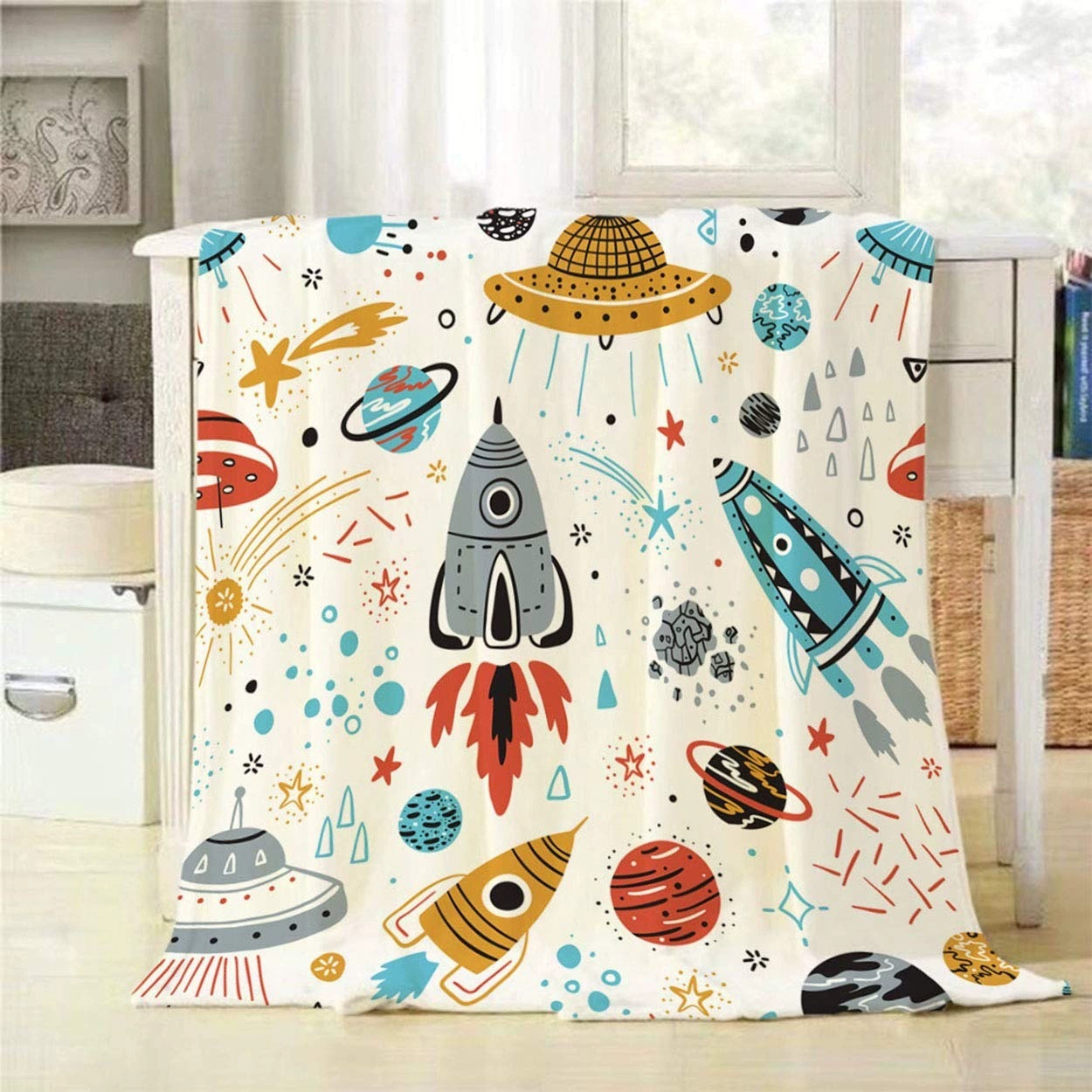 Creative keep warm duvet, digital double-sided flannel sofa