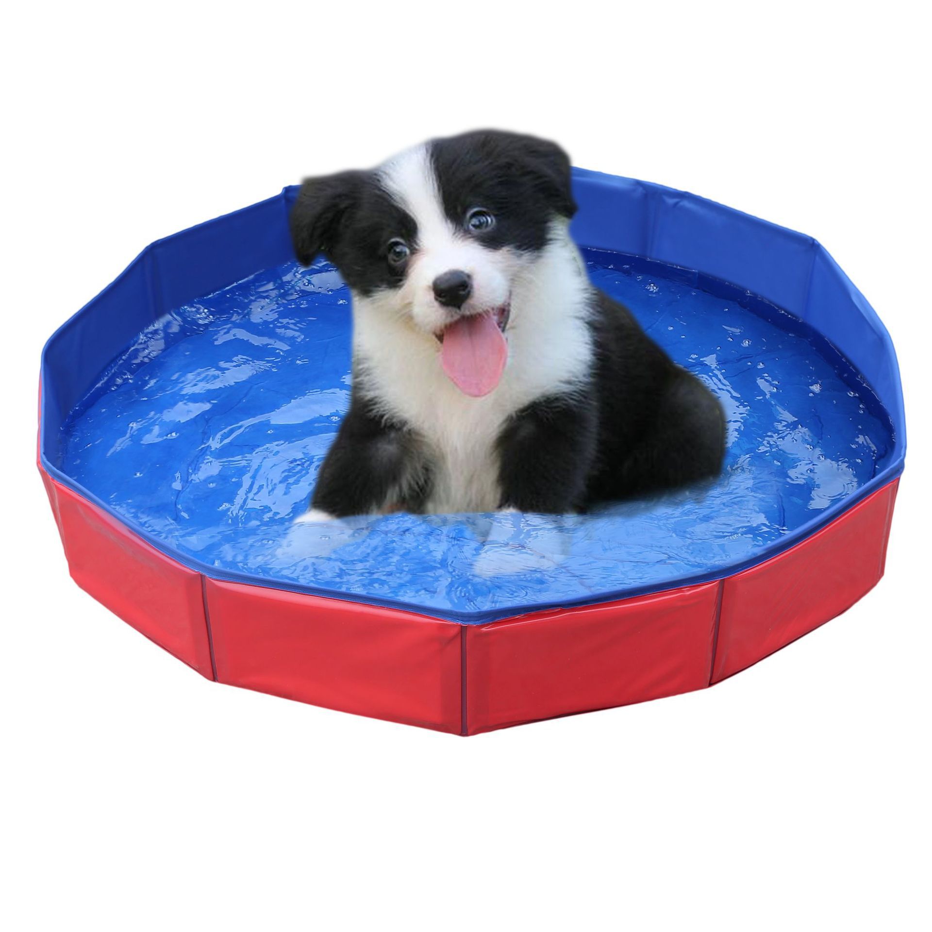 Suministros para mascotas Amazon popular plegable piscina para mascotas portátil perro plegable bañera piscina para mascotas