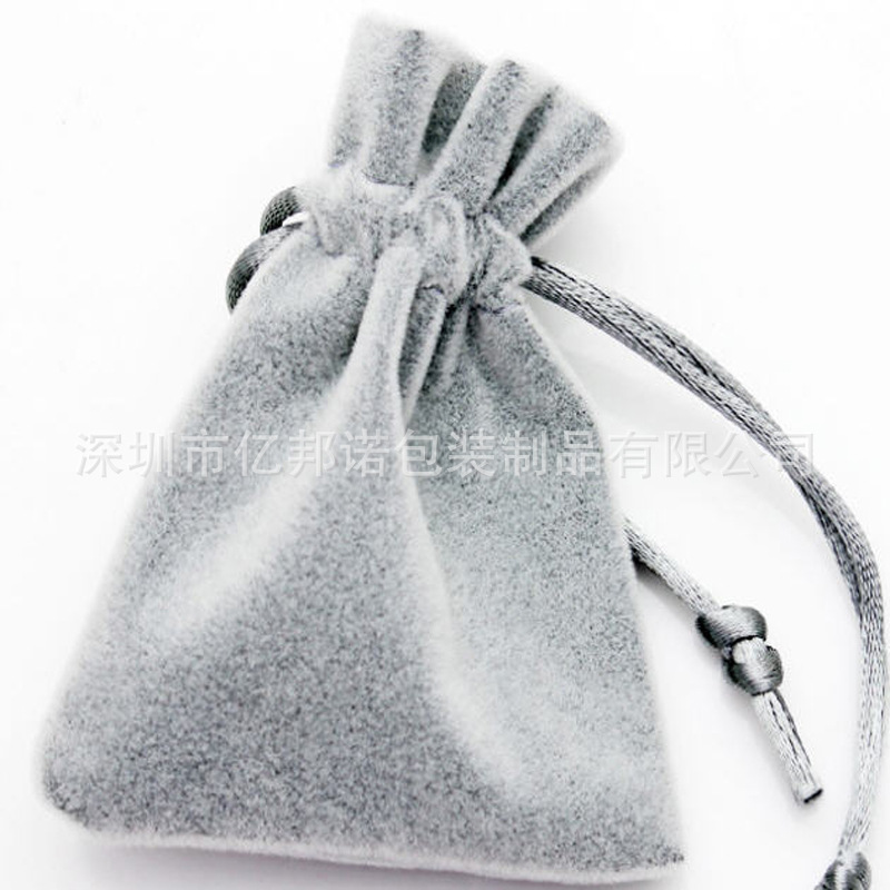 长期供应 包装绒布袋 绒布束口袋 绒布礼品袋 鼠标绒布袋定 制