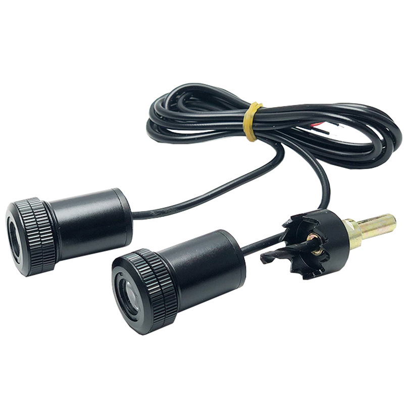 第四代汽车迎宾灯四代迎宾灯镭射投影灯 汽车logo灯 LED装饰灯