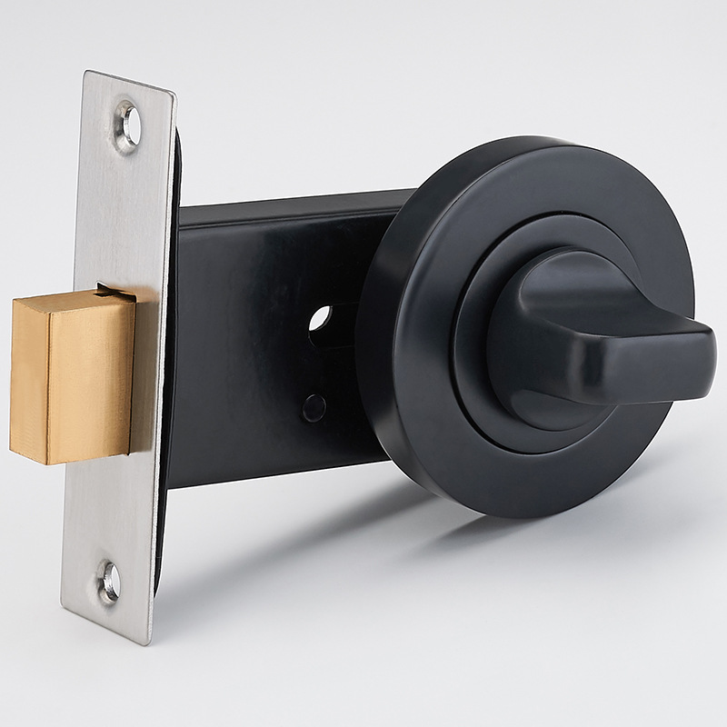 Cerradura de puerta oculta de estilo europeo cerradura de pared de fondo cerradura de pared interior dormitorio invisible cerradura de una sola cara puerta de madera maciza americana cerradura de puerta invisible