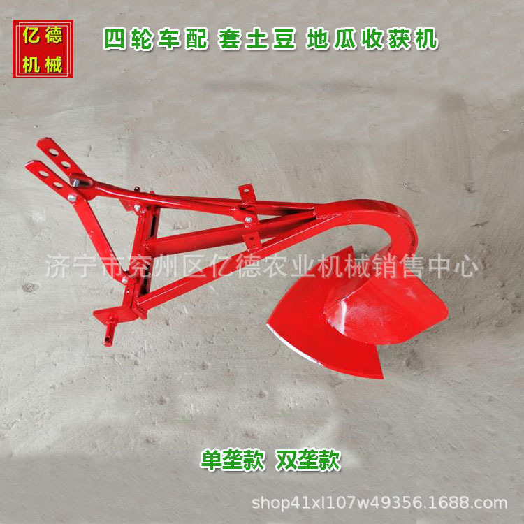 韶关热销中草药土豆收获机多功能收获机拖拉机带动土豆收获机