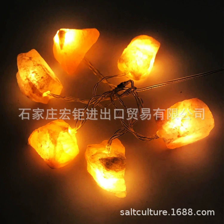 Источник импорта direct selling из Пакистана Himalayan кристальной соли лампа светодиодная ночник гирлянда