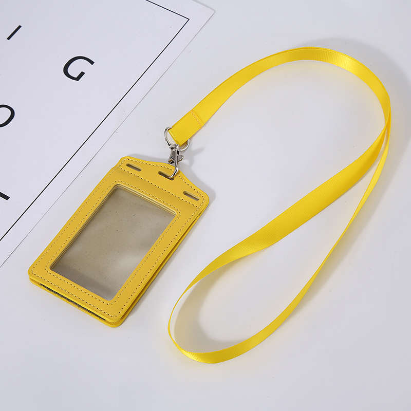 Jinbeisi chuangka tarjeta de trabajo cubierta de la tarjeta de autobús PU multifuncional cubierta de cuero Certificado conjunto de permiso de trabajo bancario