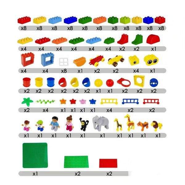 Compatible con LEGO 45002 9656 Gear building blocks juego partículas grandes variedad ingeniería puzzle montaje material didáctico