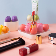 Desktop storage box sundries jewelry cosmetics storage shelf silicone transparent multi-purpose office storage box wholesale