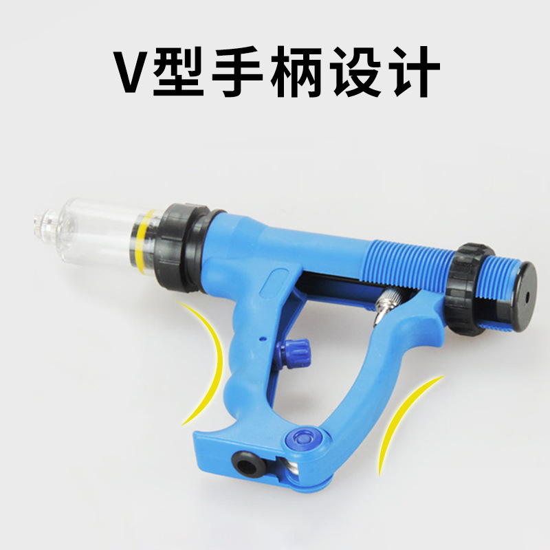 10ml irrigador continuo ajustable jeringa continua Dispositivo de dosificación continua Medicina Oral alimentador medicina pistola uso veterinario