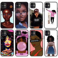 适用iPhone15黑女孩black girls手机壳melanin poppin phone case