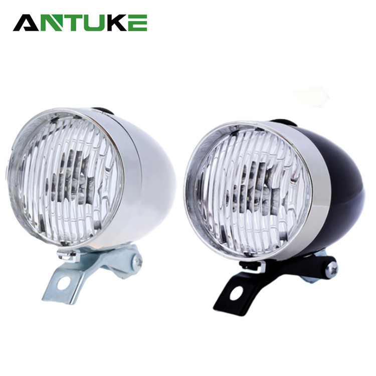 Manufacturer Bicycle Headlight Mountain Bike Retro Headlight 3Led Cycling Light Front Light Night Cycling Equipment