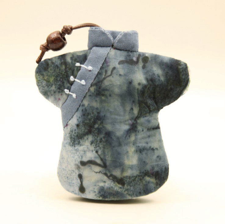 Bordado hecho a mano DIY bolsa de tela bolsa de material bolsa de patchwork cheongsam de producción creativa de suministro transfronterizo