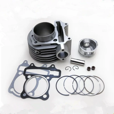 Motorcycle Cylinder Cylinder Piston Guangyang Haomai 125Gy6-125Gy125 Bore 52.4mm Engine