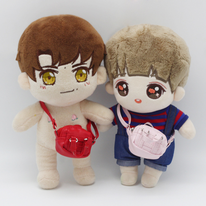 新しい 3 点 6 点 bjd 人形バックパック 18inch 人形クロスボディバッグ 4 点 bjd ショルダーハンドバッグ大中|undefined