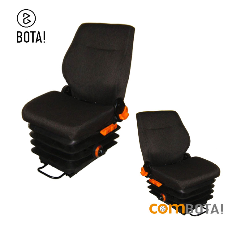 Asiento de operador de grúa vehículo mecánico agrícola asiento de amortiguación pequeña excavadora suspensión mecánica asiento hidráulico