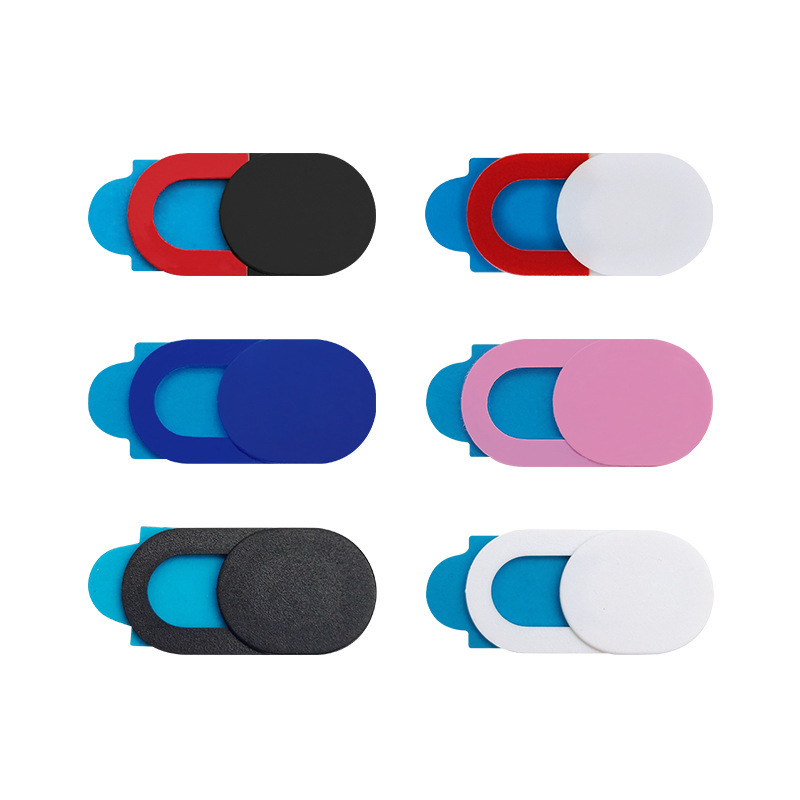 Interesting anti-peeping webcam mobile phone computer camera lens occlusion protection sticker push-pull camera privacy protection cover