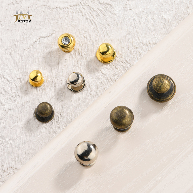 Jingmao Hardware Nuevo estilo chino Mejoras para el hogar Tapón Cajón Pequeño Manija Joyero Manija Accesorios de aleación Manija