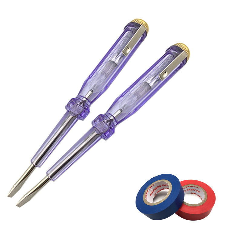 Free shipping electric pen crystal one-word electrician special transparent electric pen multifunctional electric pen wholesale Free shipping electric pen crystal one-word electrician special transparent electric pen multifunctional electric pen wholesale