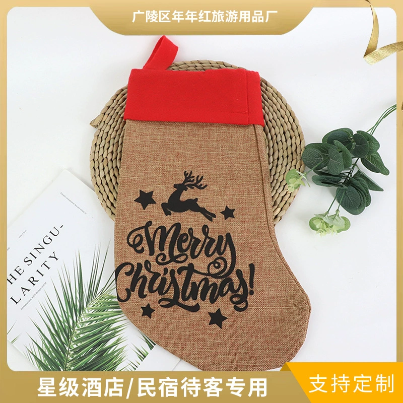 Фабрика Пользовательские Творческий Бахилы Рождественский Кулон Подарок Рождественские Украшения Рождественский Подарок Сумка Бахилы
