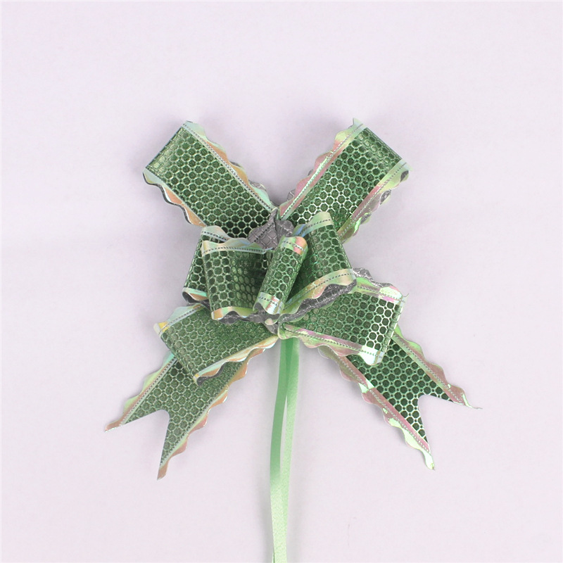 30mm dorados borde ondulado monocromo cristal brillo diamante arco mano tire flor boda nuevo coche manija Decoración