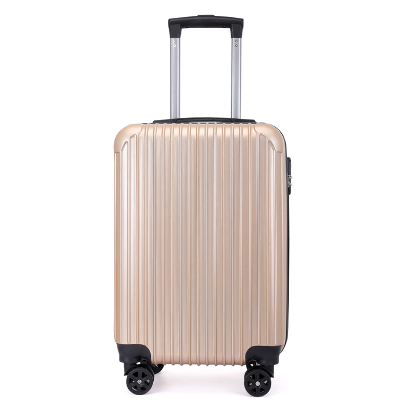 Regalo al por mayor equipaje de 20 pulgadas trolley caso estudiante masculino de gran capacidad de bloqueo de contraseña rueda universal maleta Mute