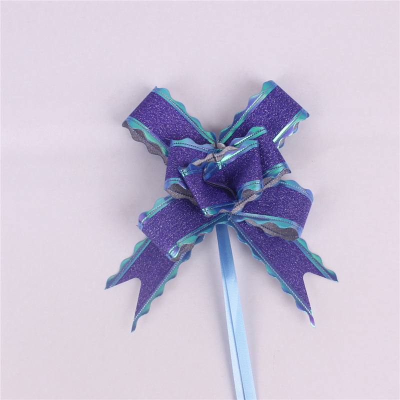 30mm dorados borde ondulado monocromo cristal brillo diamante arco mano tire flor boda nuevo coche manija Decoración