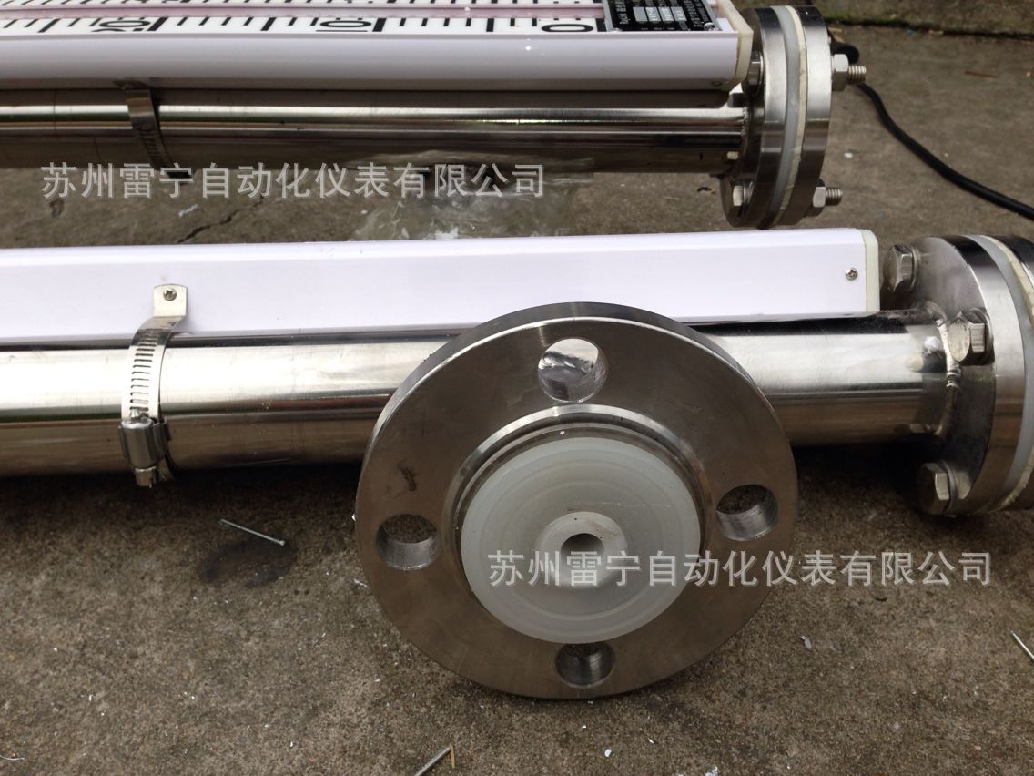 L=1800mm 侧装磁翻板液位计 无远传 304/316L/PP/钛材/不锈钢