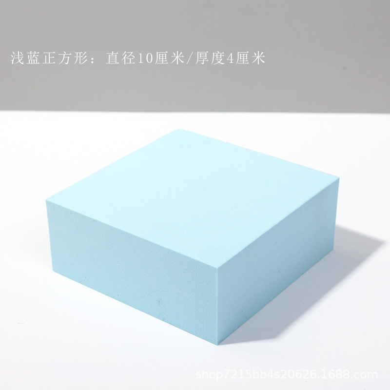 Cubo accesorios de fotografía ins Internet celebridad blanco geométrico tridimensional tiro apoyos decoración fotografía plataforma