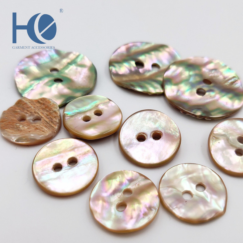 High-grade Natural Australian Abalone Shell Button Natural Color Two-eye Shell Button Women's Shirt with Eye Button High-grade Natural Australian Abalone Shell Button Natural Color Two-eye Shell Button Women's Shirt with Eye Button