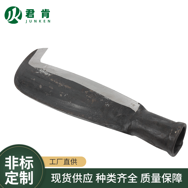 1斤五字号弹簧钢锻打夹钢柴刀割草柴刀蔑竹刀户外农用柴刀夹钢