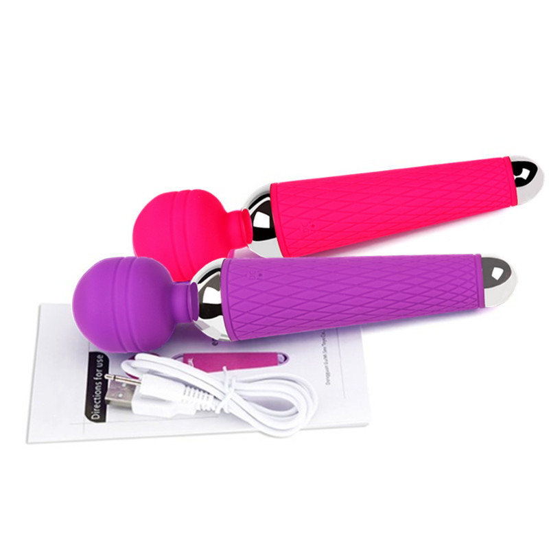 Yinuo USB recargable AV vibrador masaje Yinuo-vibrador masturbación femenina productos adultos del sexo