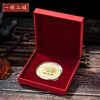 Commemorative medal, coins, plastic wooden box, pack handmade, Birthday gift