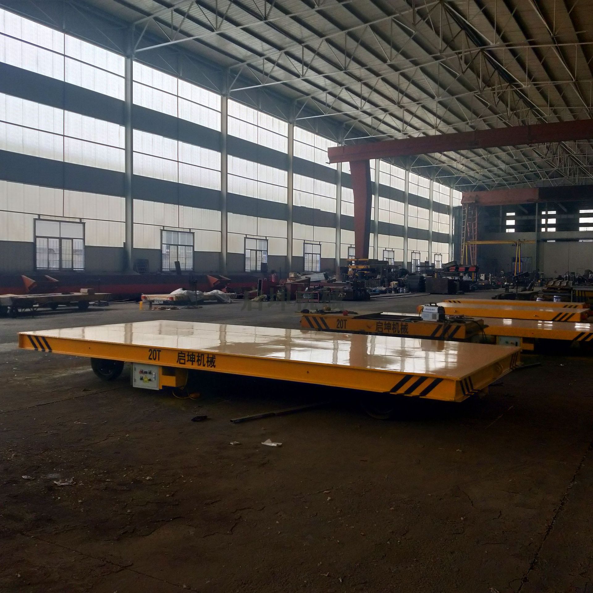 厂家销售电平轨道地平车 轨道式重载小车遥控周转车车间运载设备