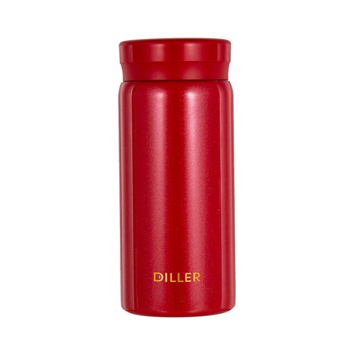 Dilebel 316 stainless steel portable cup mini pocket cup portable compact water cup female student thermos cup