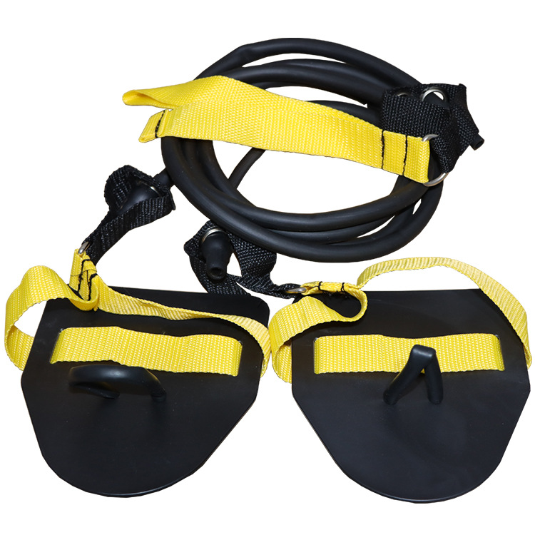 Dispositivo de entrenamiento de natación transfronterizo resistencia entrenamiento de fuerza especial cuerda elástica natación terrestre conjunto de práctica de corrección al por mayor
