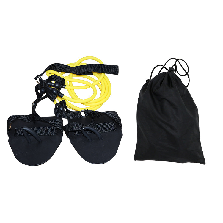 Dispositivo de entrenamiento de natación transfronterizo resistencia entrenamiento de fuerza especial cuerda elástica natación terrestre conjunto de práctica de corrección al por mayor