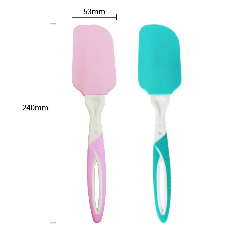 Espátula de silicona espátula de crema resistente a altas temperaturas espátula de agitación espátula herramienta para hornear raspador