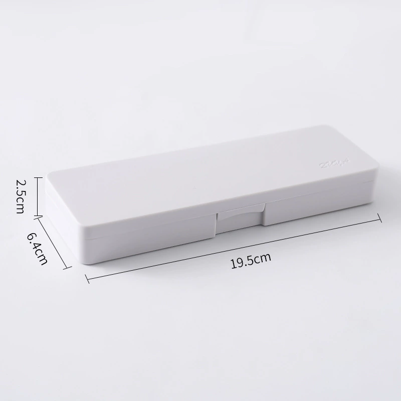 Matte Japanese cute pencil case, capacious storage box for students