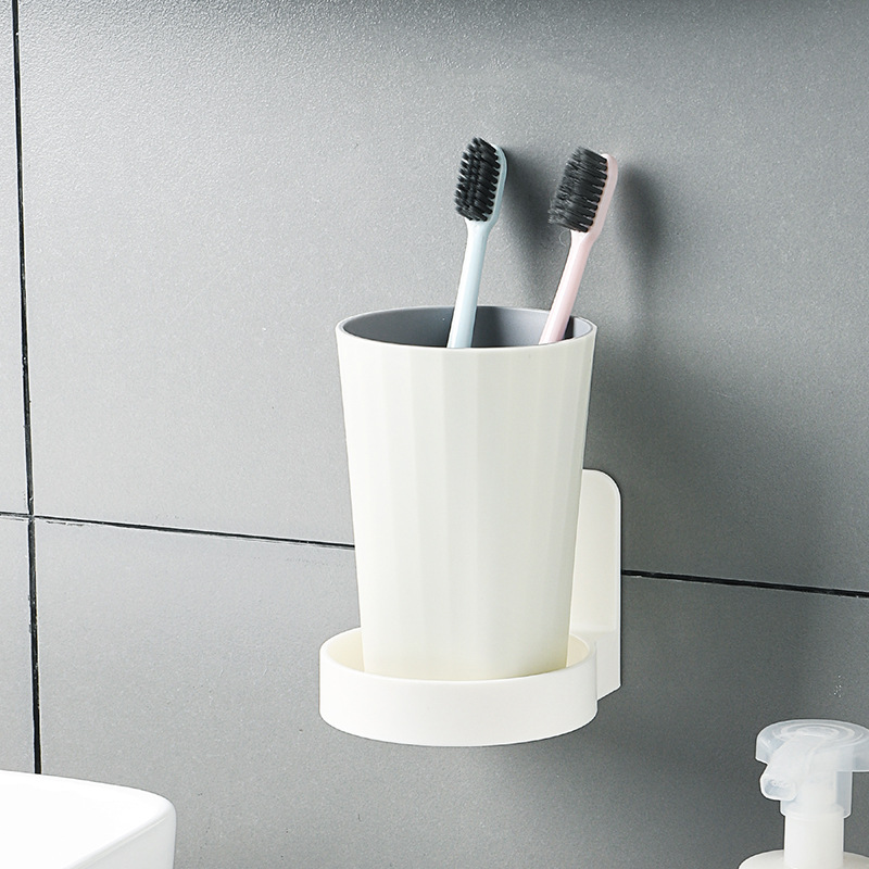 Wall-mounted Round Bottle Cup Holder Kitchen and Sanitary Storage Rack Household Small Objects Storage Rack wish Amazon