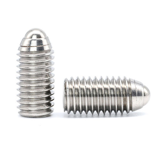 304 stainless steel wave bead machine meter screw ball head hexagonal wave screw positioning spring plunger tightening screw
