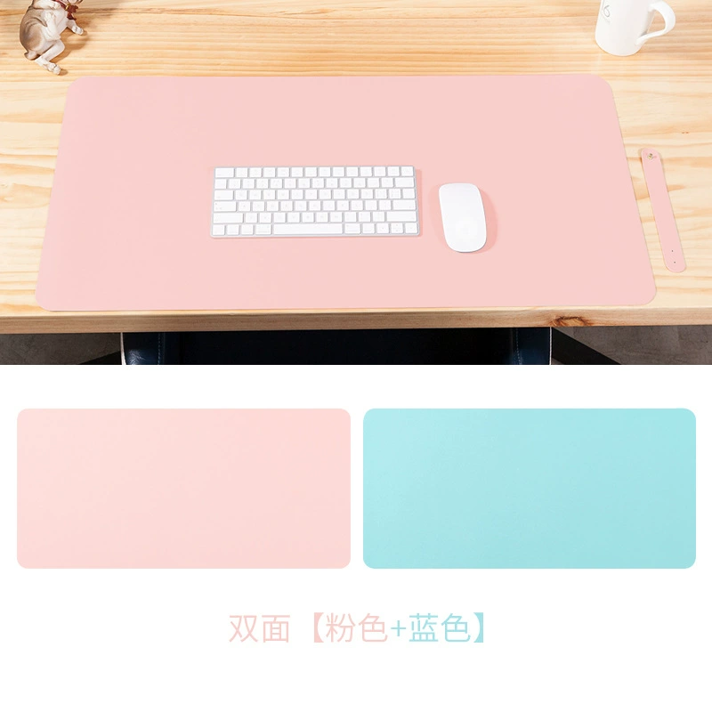 Desk Mat / Table Mouse Pad, Large Double-Sided Surface, Cork-Edge & Multiple Sizes