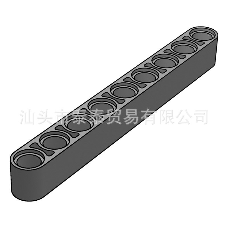 Compatible with Lego 40490 toy building blocks 1kg per bag 9-hole arm (thick) science and technology education parts