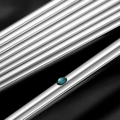 Manufacturer wholesale 316 stainless steel chopsticks thickened for household use for adults and children solid 304 silver iron tachyon laser logo