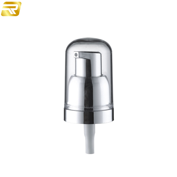 塑料圆顶透明盖 化妆品泵头心方嘴头帽18螺口椭圆盖