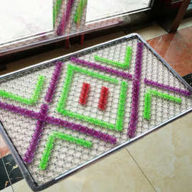 厂家批发钢丝地垫不锈钢家用单位除尘蹭土门口门垫