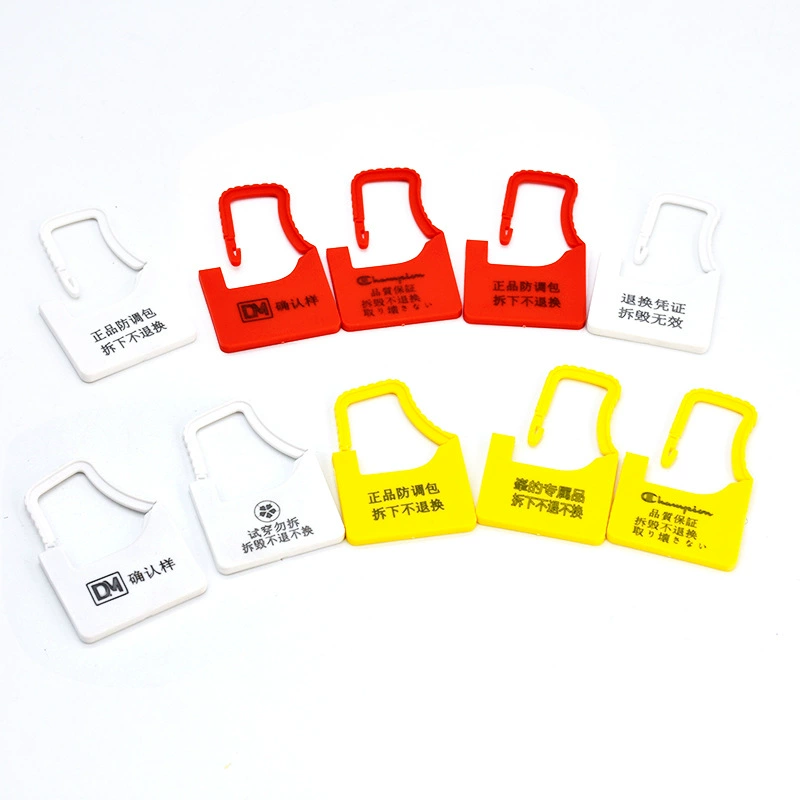 Одноразовые пластиковые антивандальные пломбы для обуви, противоугонные замки для одежды и багажа, защитные бирки, авиационные этикетки