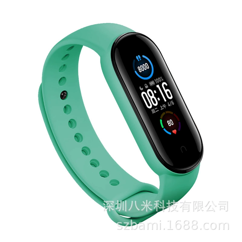 Ремешок длиной восемь метров, подходит для Xiaomi Band 6, сменный браслет Xiaomi Band 6, новый ремешок, официальный модель