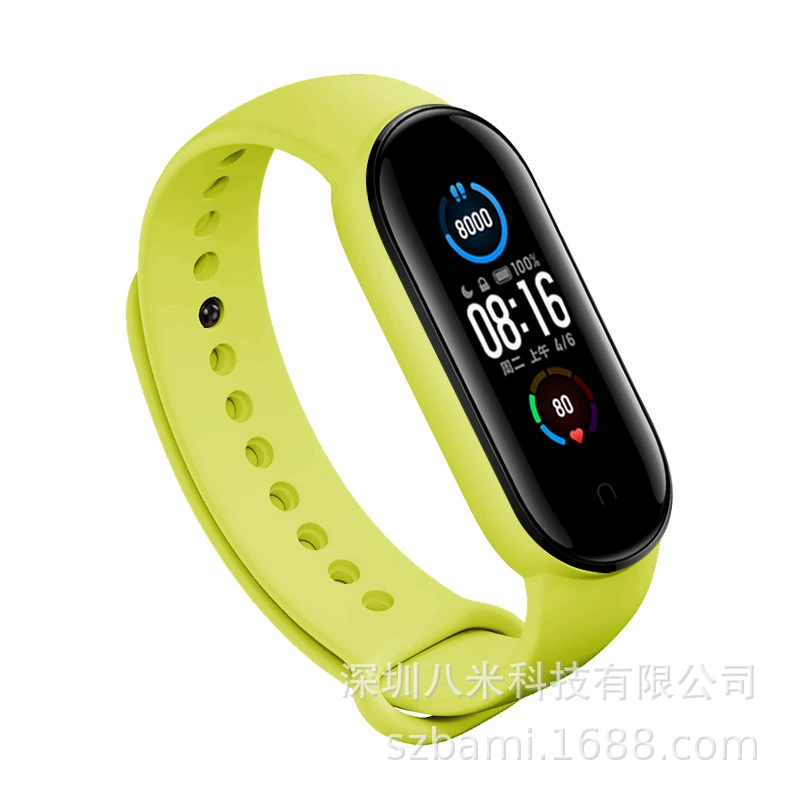 Ремешок длиной восемь метров, подходит для Xiaomi Band 6, сменный браслет Xiaomi Band 6, новый ремешок, официальный модель