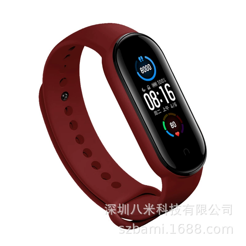 Ремешок длиной восемь метров, подходит для Xiaomi Band 6, сменный браслет Xiaomi Band 6, новый ремешок, официальный модель