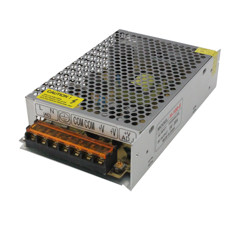 DC5V电机设备变压器5V20A100WLED发光字招牌工控设备开关电源